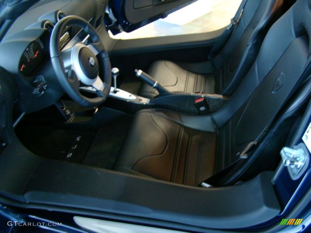 Black Interior 2008 Tesla Roadster Standard Roadster Model Photo #53346448