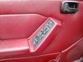 1993 Ford Mustang Red Interior Door Panel Photo