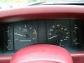 1993 Ford Mustang Red Interior Gauges Photo