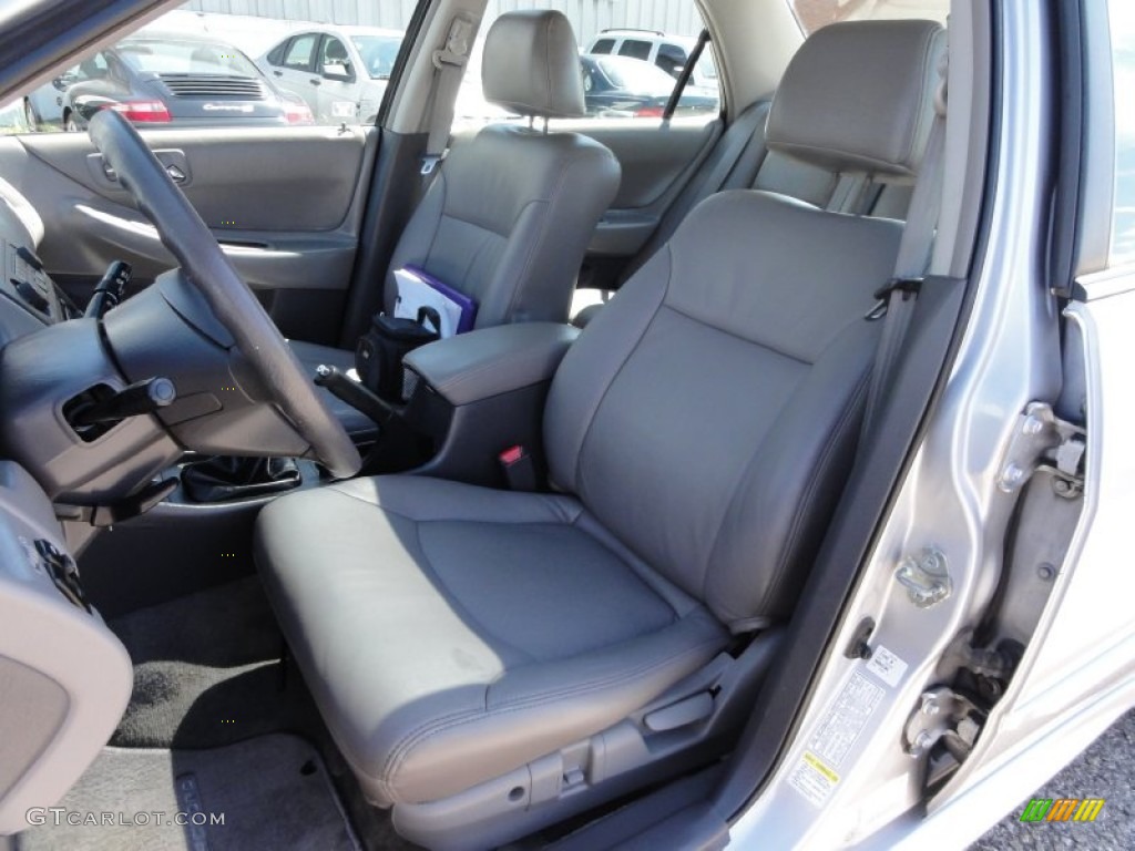 Quartz Gray Interior 2001 Honda Accord EX-L Sedan Photo #53346892