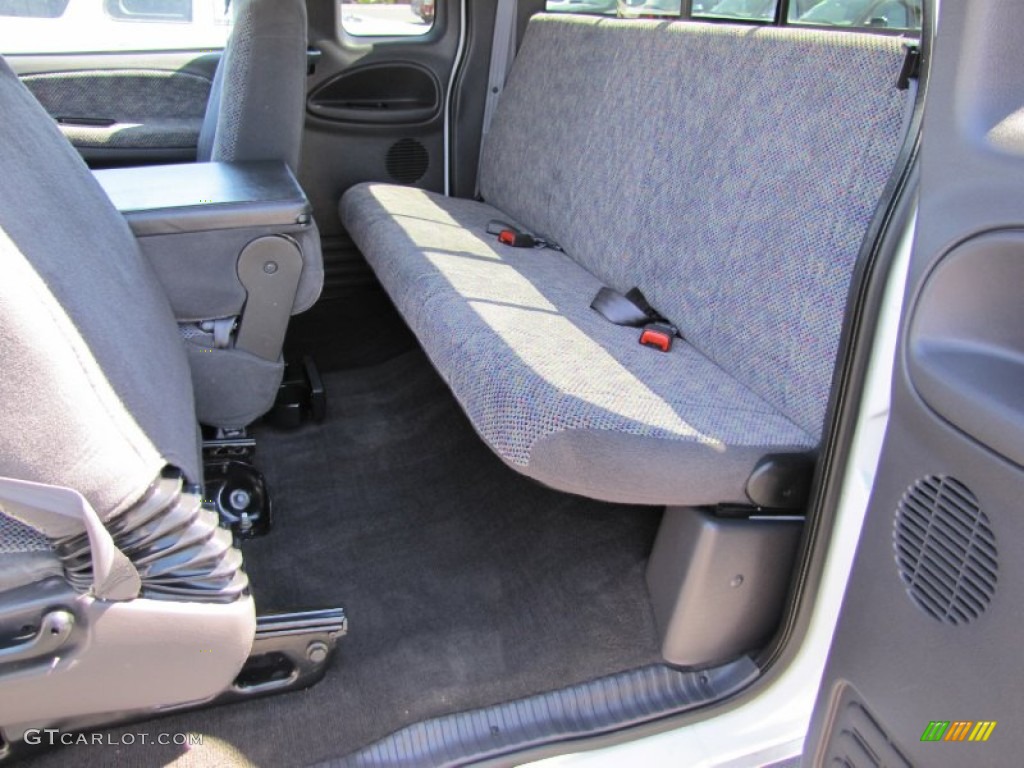 Mist Gray Interior 1999 Dodge Ram 2500 SLT Extended Cab 4x4 Photo #53347057