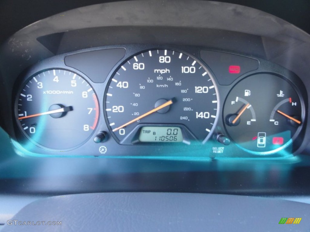 2001 Honda Accord EX-L Sedan Gauges Photo #53347198