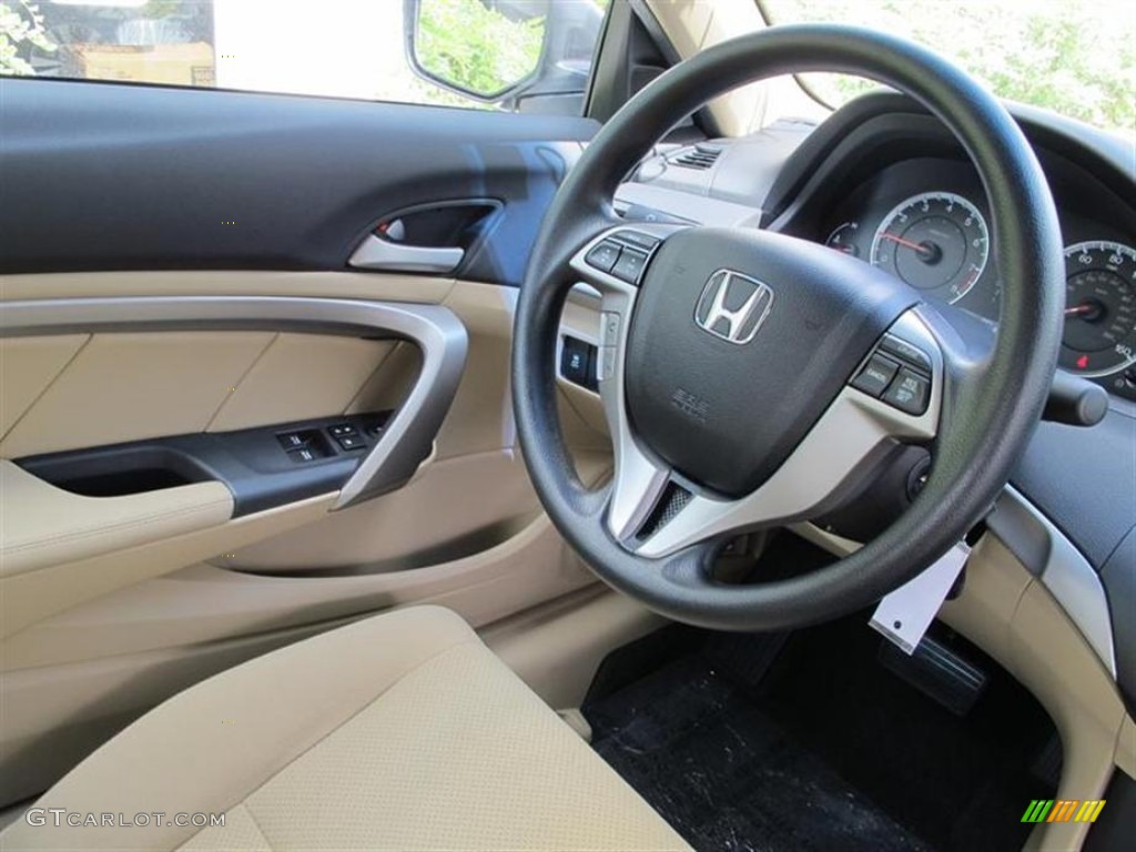 Ivory Interior 2011 Honda Accord EX Coupe Photo #53348569