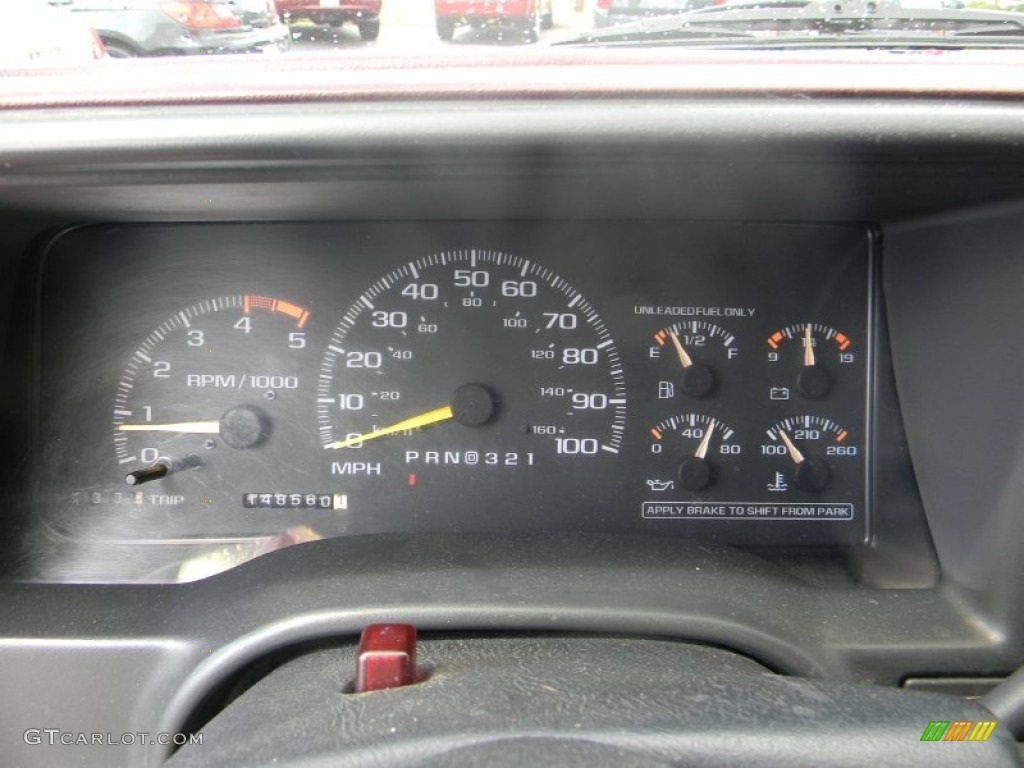 1995 Chevrolet C/K K1500 Regular Cab 4x4 Gauges Photo #53348713