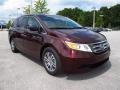 2011 Dark Cherry Pearl Honda Odyssey EX  photo #1