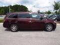 2011 Dark Cherry Pearl Honda Odyssey EX  photo #2