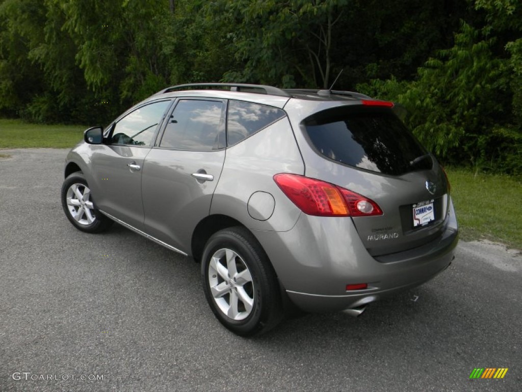 2009 Murano SL - Platinum Graphite Metallic / Black photo #9