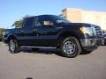 2011 Tuxedo Black Metallic Ford F150 XLT SuperCrew 4x4  photo #2