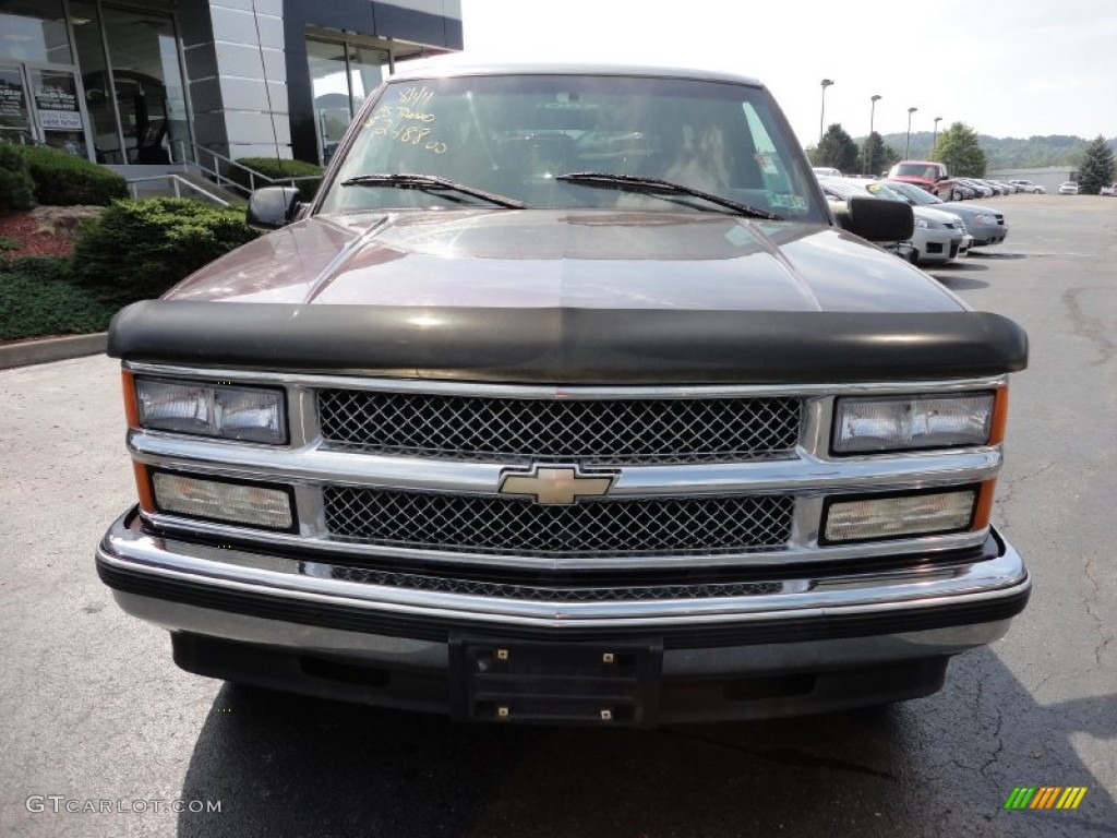 1996 Tahoe LS 4x4 - Dark Cherry Metallic / Red photo #8