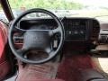 Red 1996 Chevrolet Tahoe LS 4x4 Dashboard