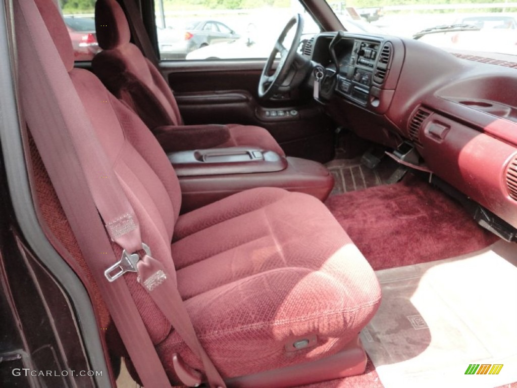 Red Interior 1996 Chevrolet Tahoe LS 4x4 Photo #53349817
