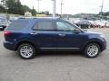 2012 Dark Pearl Blue Metallic Ford Explorer XLT EcoBoost  photo #5