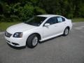 2010 Dover White Pearl Mitsubishi Galant FE  photo #1