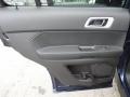 Charcoal Black 2012 Ford Explorer XLT EcoBoost Door Panel