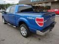 2009 Blue Flame Metallic Ford F150 XLT SuperCrew 4x4  photo #2