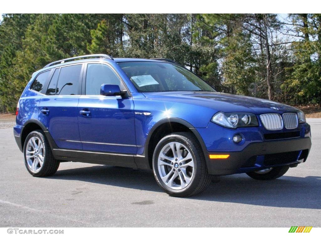 Montego Blue Metallic BMW X3