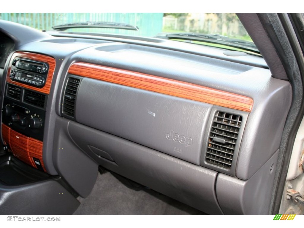 1999 Grand Cherokee Limited 4x4 - Bright Platinum Metallic / Agate photo #65