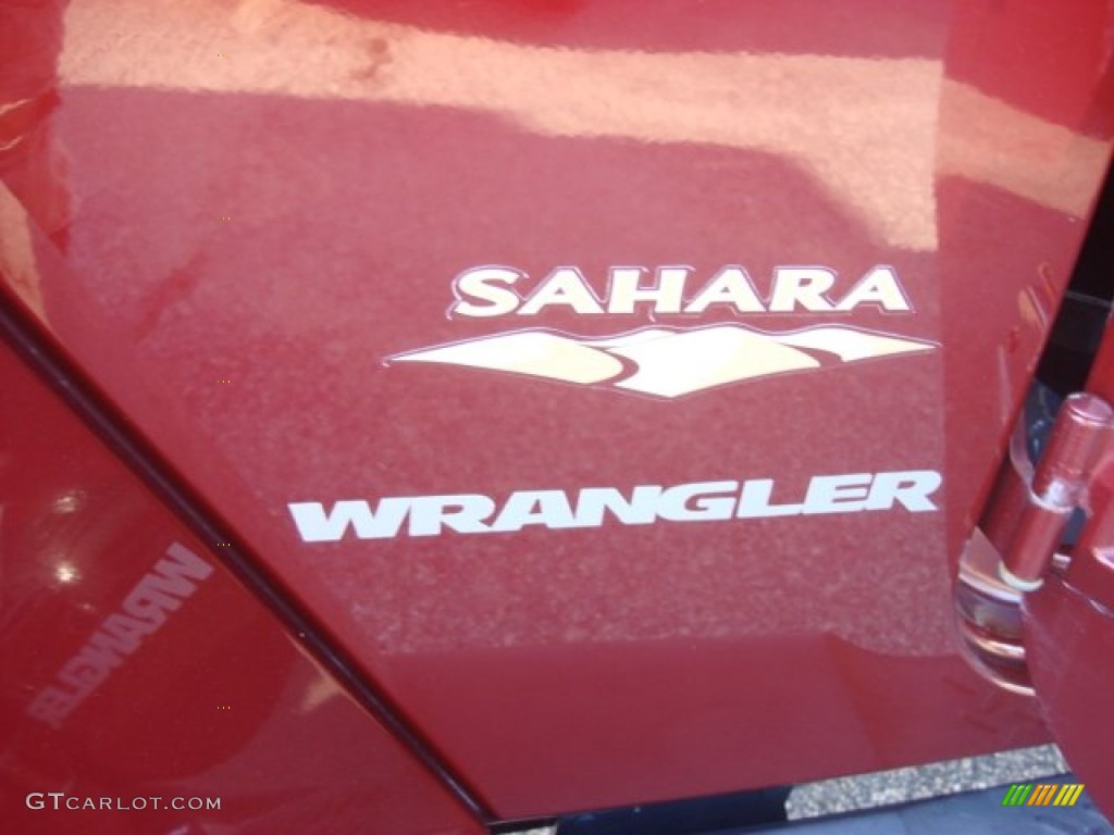 2007 Wrangler Sahara 4x4 - Red Rock Crystal Pearl / Dark Slate Gray/Medium Slate Gray photo #17