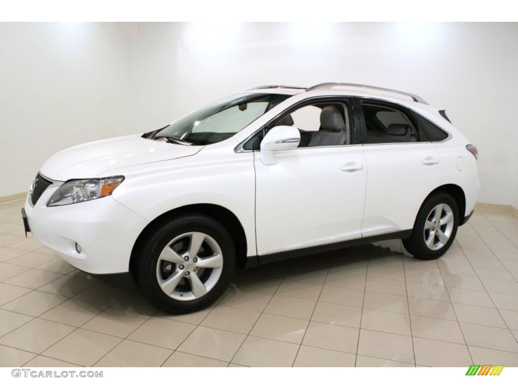 Starfire White Pearl 2010 Lexus RX 350 AWD Exterior Photo #53352028