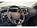 Medium Slate Gray 2007 Dodge Ram 1500 SLT Quad Cab 4x4 Steering Wheel