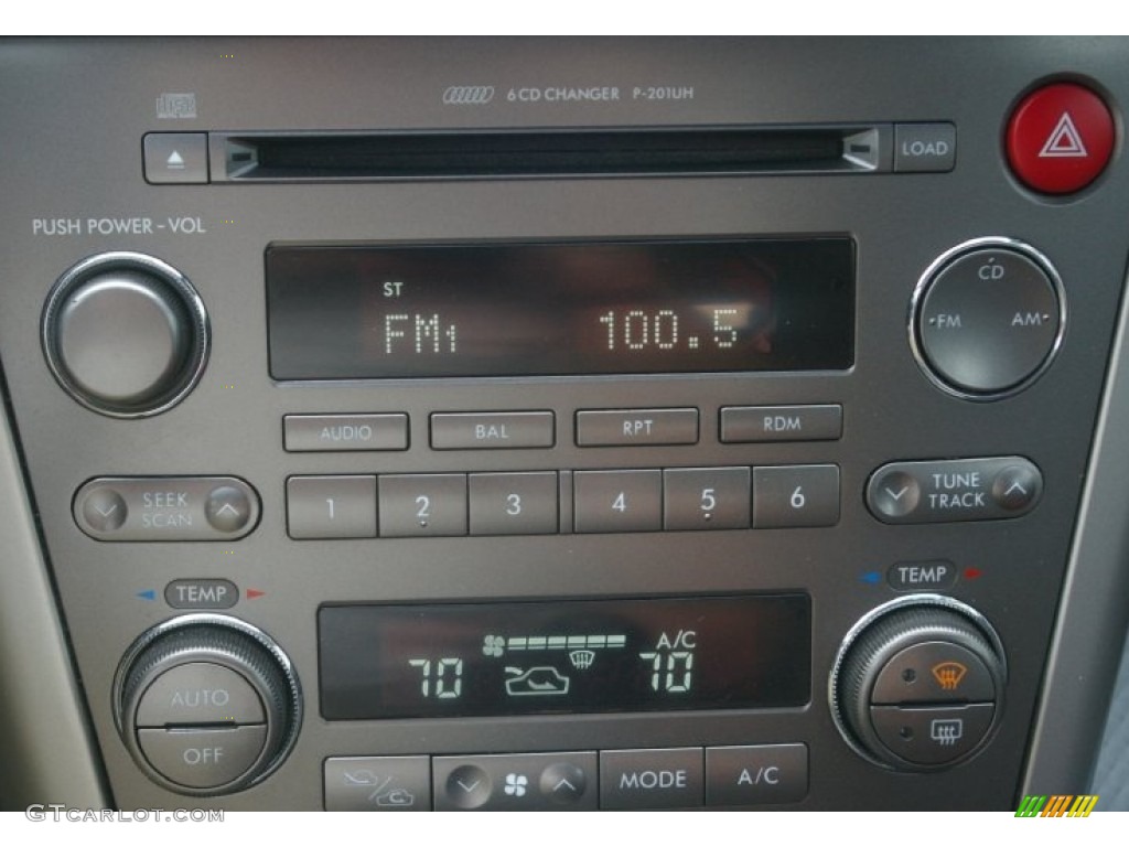 2005 Subaru Legacy 2.5 GT Limited Wagon Audio System Photo #53352277