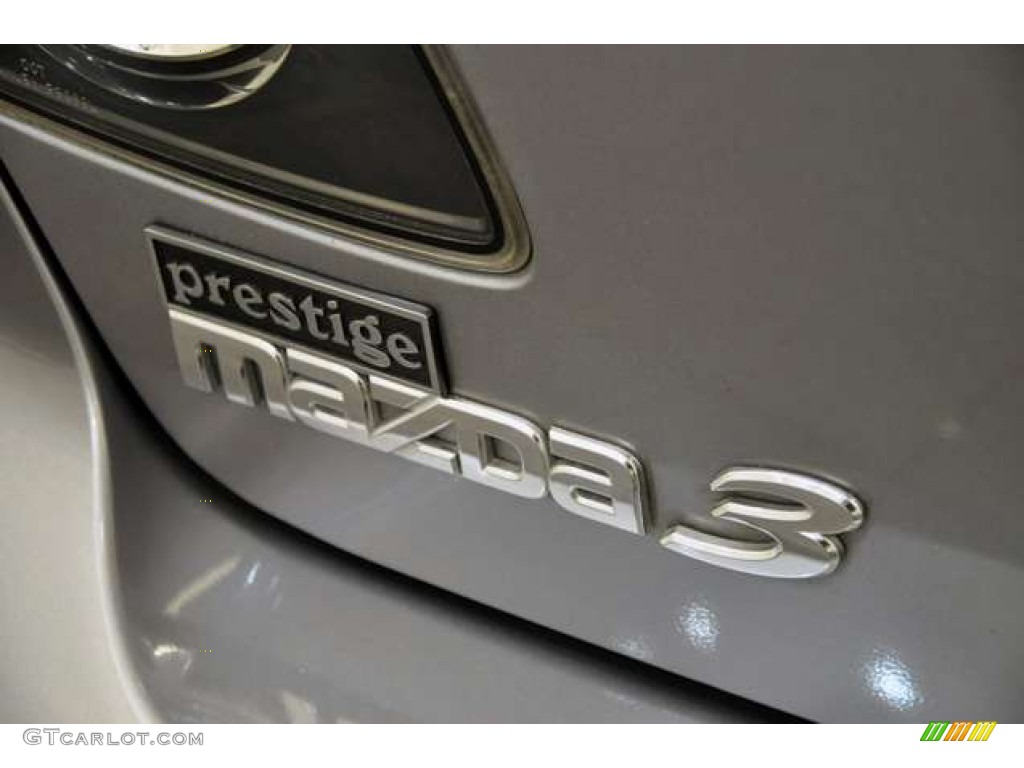 2006 MAZDA3 s Hatchback - Titanium Gray Metallic / Black photo #7