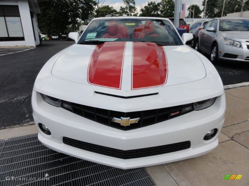 Summit White 2012 Chevrolet Camaro SS/RS Convertible Exterior Photo #53353072