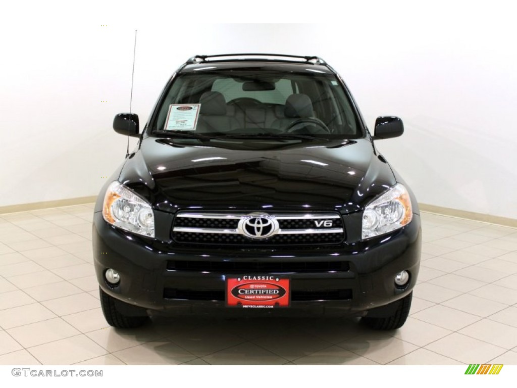 2008 RAV4 Limited V6 4WD - Black / Ash photo #2