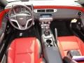 Inferno Orange/Black Dashboard Photo for 2012 Chevrolet Camaro #53353140