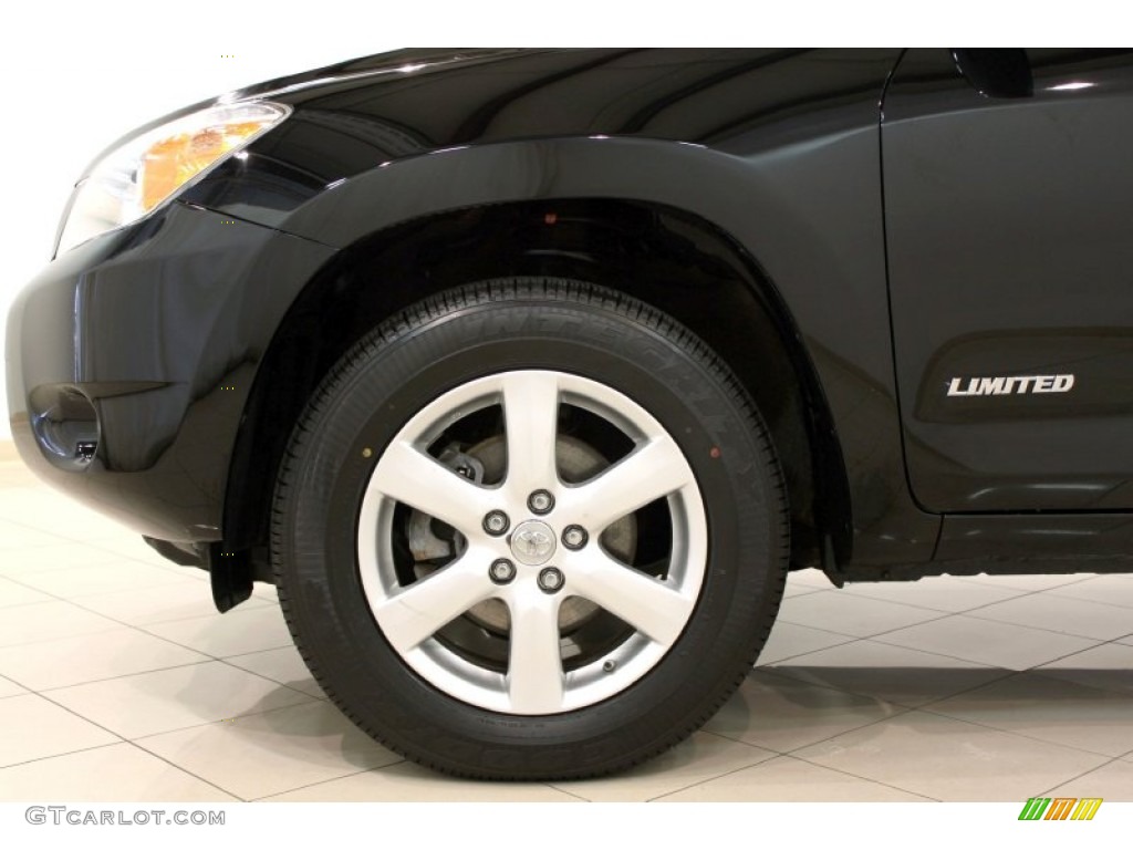 2008 RAV4 Limited V6 4WD - Black / Ash photo #20