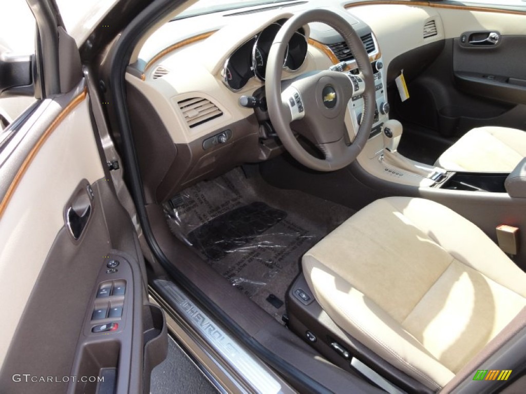 Cocoa/Cashmere Interior 2012 Chevrolet Malibu LT Photo #53353414