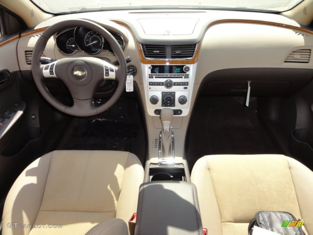 2012 Chevrolet Malibu LT Cocoa/Cashmere Dashboard Photo #53353453