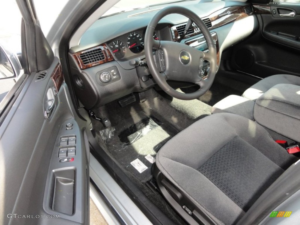 Ebony Interior 2012 Chevrolet Impala LS Photo #53353693