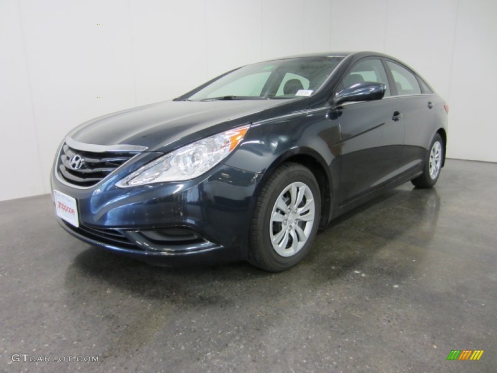 2011 Sonata GLS - Pacific Blue Pearl / Gray photo #1