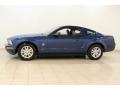 2009 Vista Blue Metallic Ford Mustang V6 Coupe  photo #4