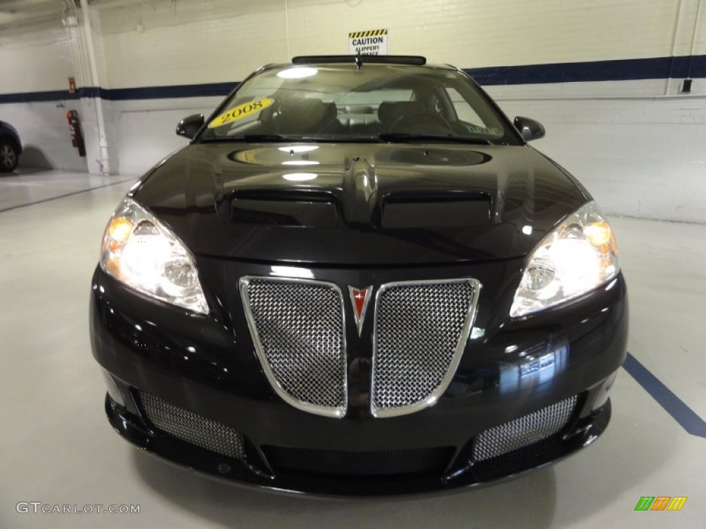 Carbon Black Metallic 2008 Pontiac G6 GXP Coupe Exterior Photo #53354296