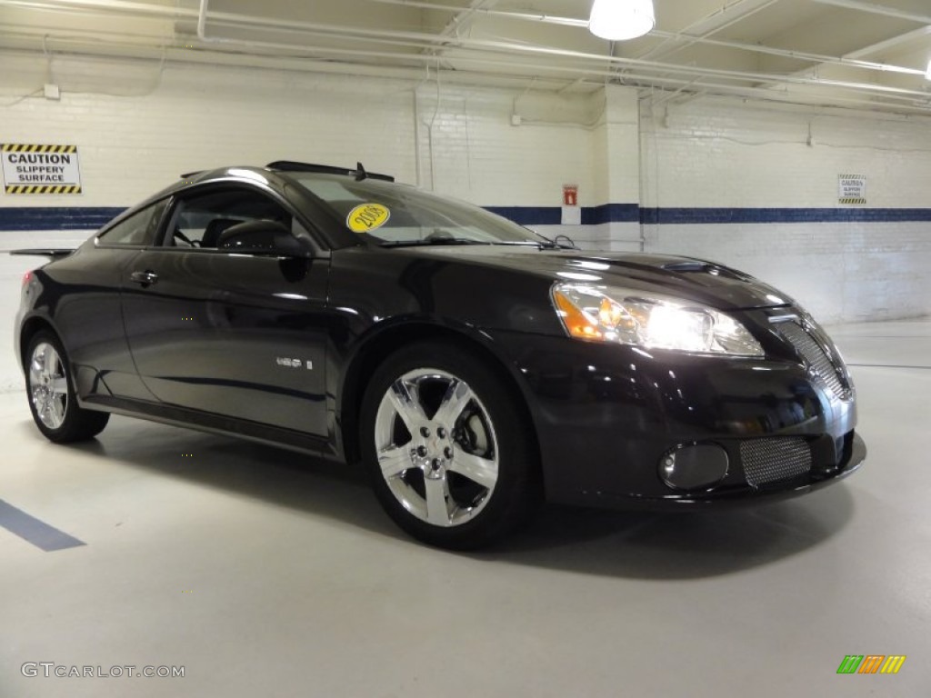 Carbon Black Metallic 2008 Pontiac G6 GXP Coupe Exterior Photo #53354332
