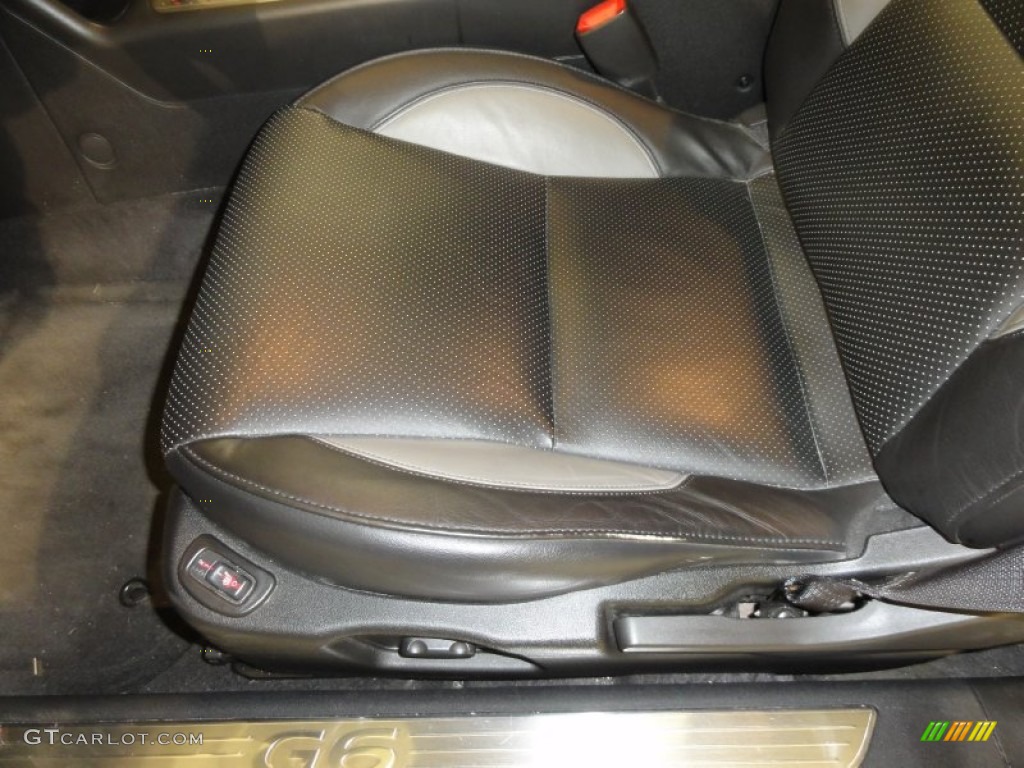 Ebony Black Interior 2008 Pontiac G6 GXP Coupe Photo #53354419