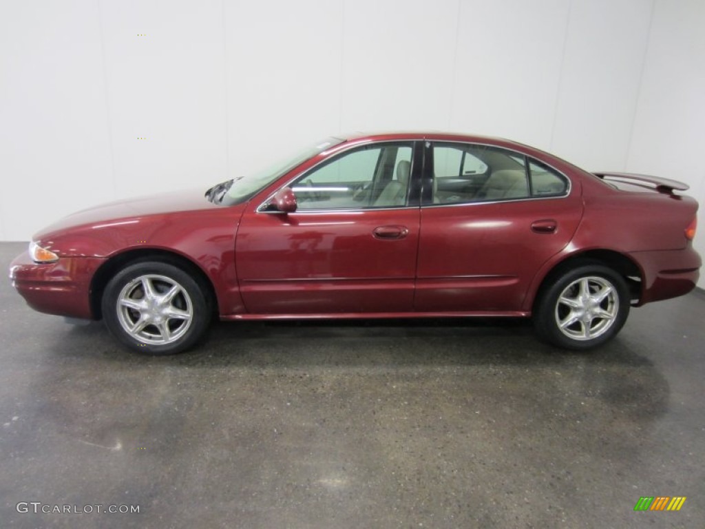 Ruby Red 2000 Oldsmobile Alero GLS Sedan Exterior Photo #53354470