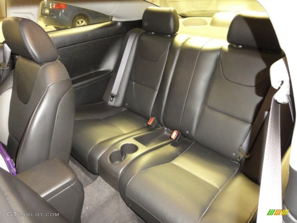 Ebony Black Interior 2008 Pontiac G6 GXP Coupe Photo #53354569