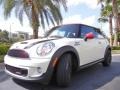 2011 Pepper White Mini Cooper John Cooper Works Hardtop  photo #2