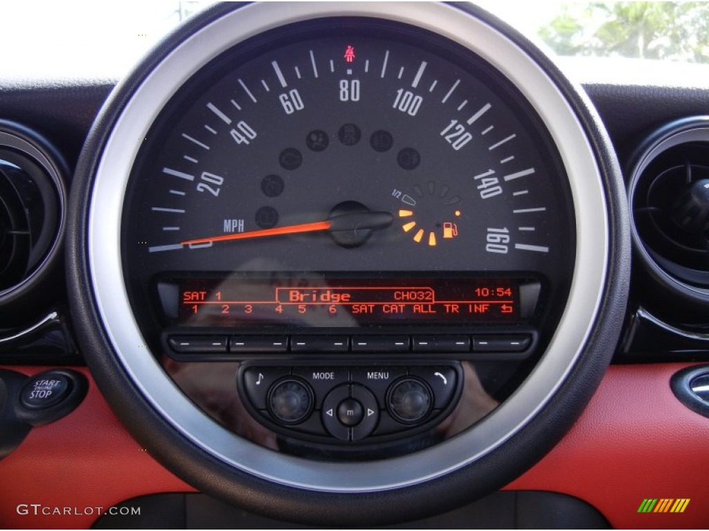 2011 Mini Cooper John Cooper Works Hardtop Gauges Photo #53355181