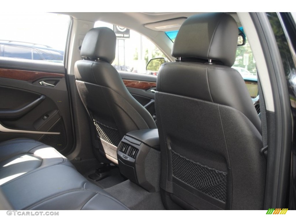 Ebony Interior 2010 Cadillac CTS 4 3.0 AWD Sport Wagon Photo #53355703