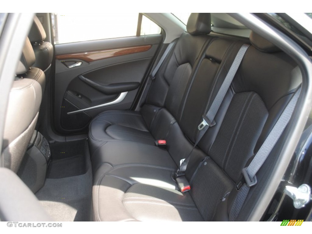 Ebony Interior 2010 Cadillac CTS 4 3.0 AWD Sport Wagon Photo #53355721