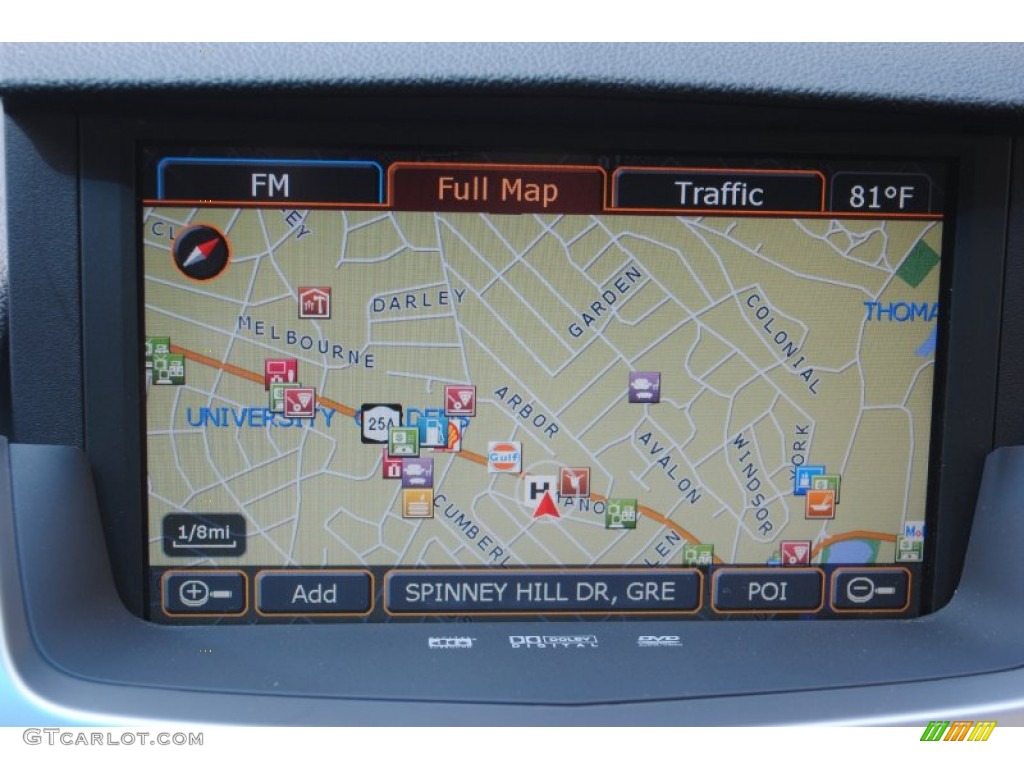 2010 Cadillac CTS 4 3.0 AWD Sport Wagon Navigation Photo #53355814
