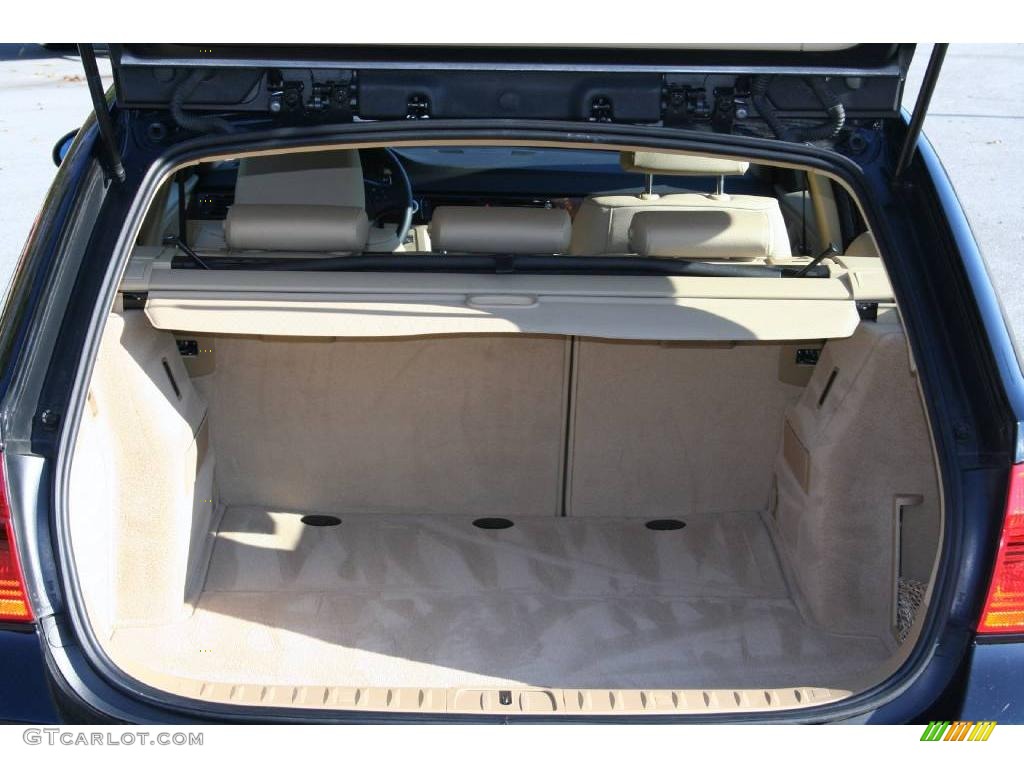 2008 3 Series 328i Wagon - Jet Black / Beige photo #9