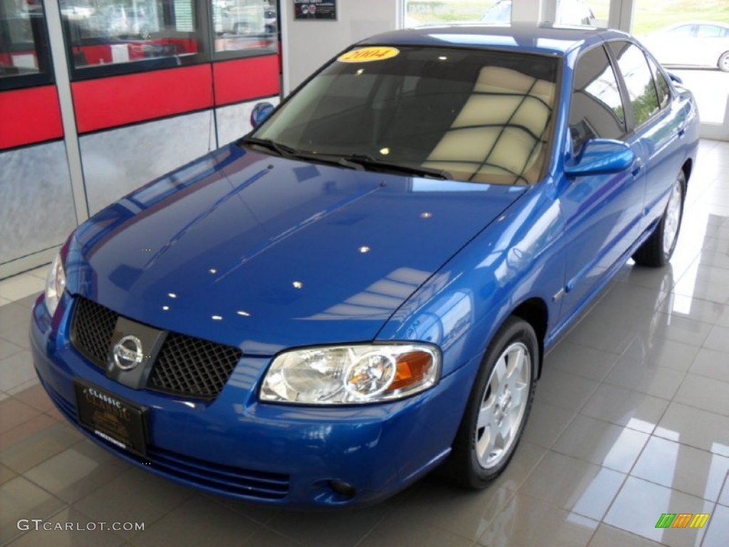 2006 Sentra 1.8 S Special Edition - Sapphire Blue Metallic / Charcoal photo #1