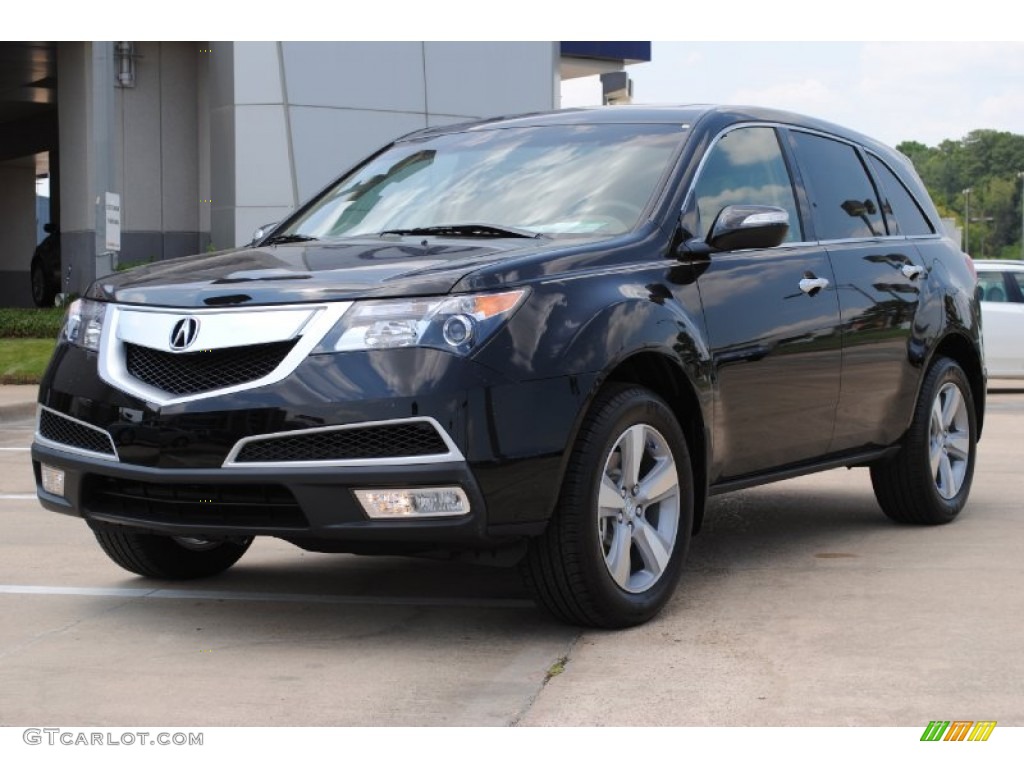 2011 MDX  - Crystal Black Pearl / Parchment photo #1