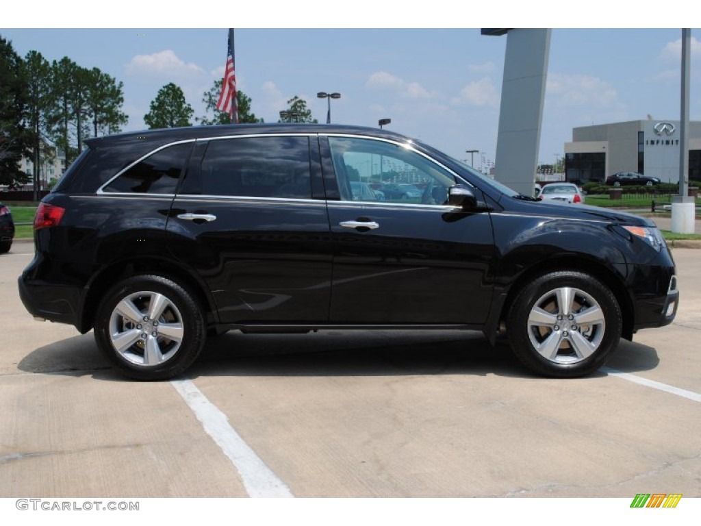 2011 MDX  - Crystal Black Pearl / Parchment photo #4