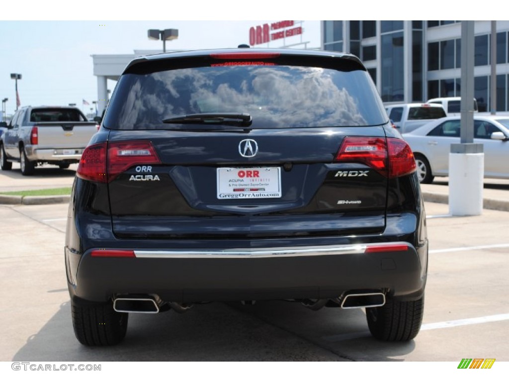 2011 MDX  - Crystal Black Pearl / Parchment photo #6